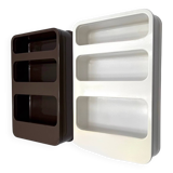 Étagères murales Plastra, design français des années 70