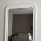 Louis Philippe mirror from the late 19th century. White. 140x82.