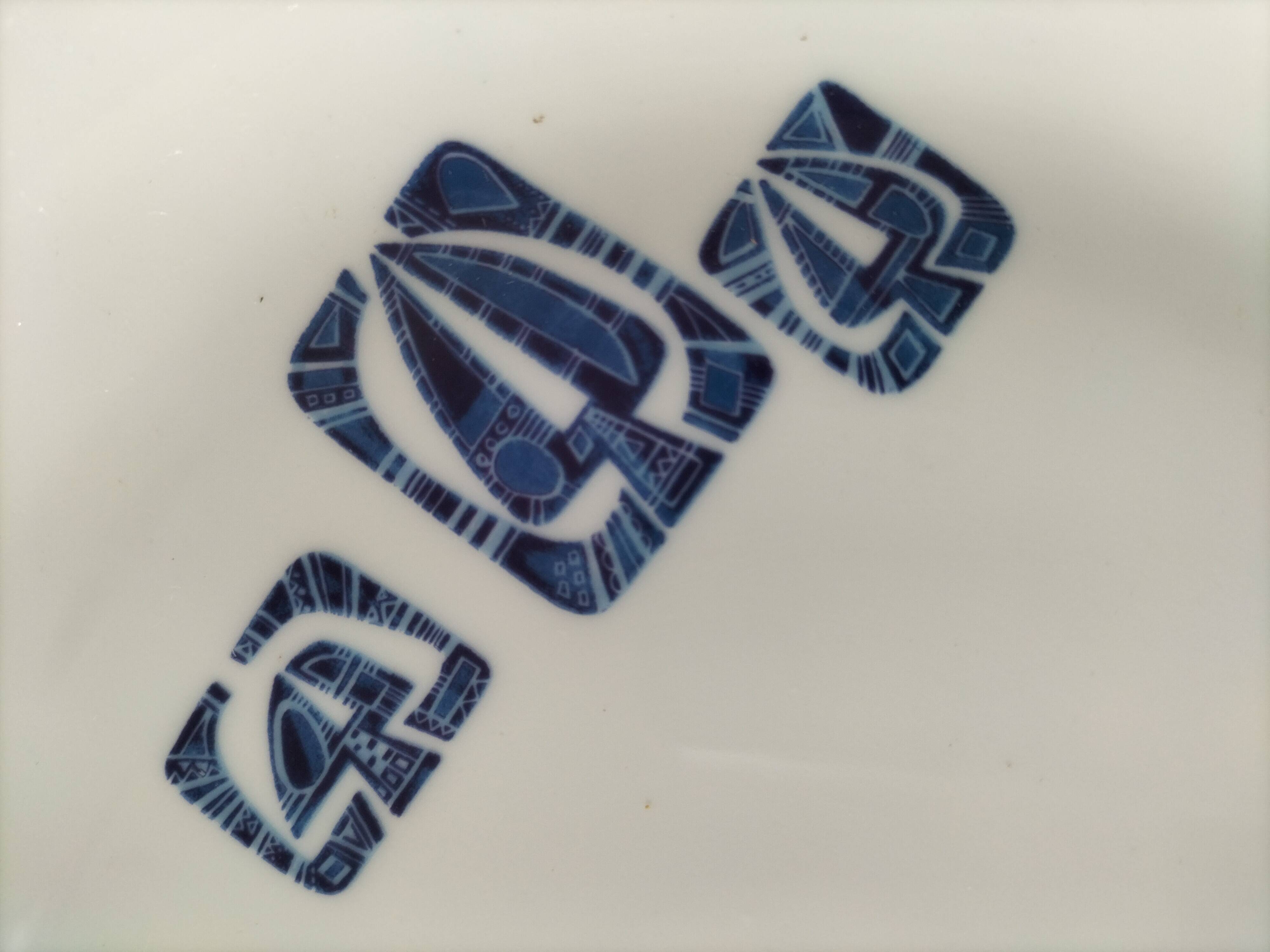 Porcelain set from Paris, Lima decoration – 7 pieces, 1970