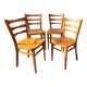 4 60s bistro chairs