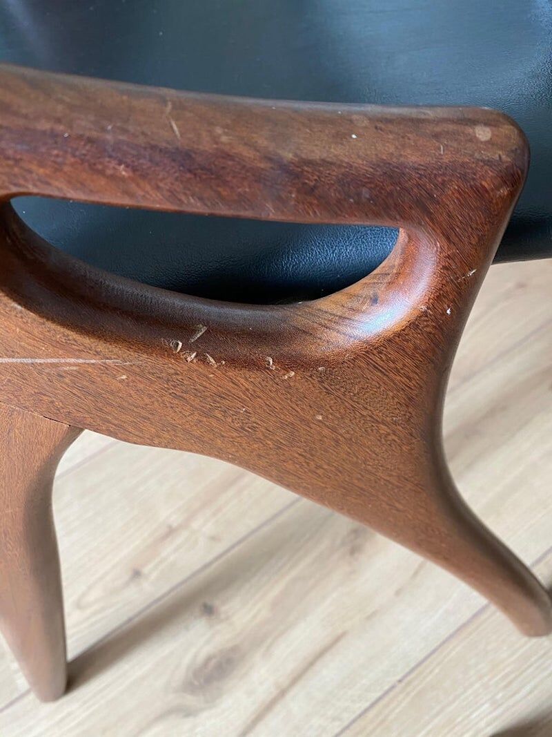 Chaises Arne Hovmand Olsen pour Mogens Kold vers les années 1950