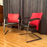 Pair of Löffler armchairs, Germany