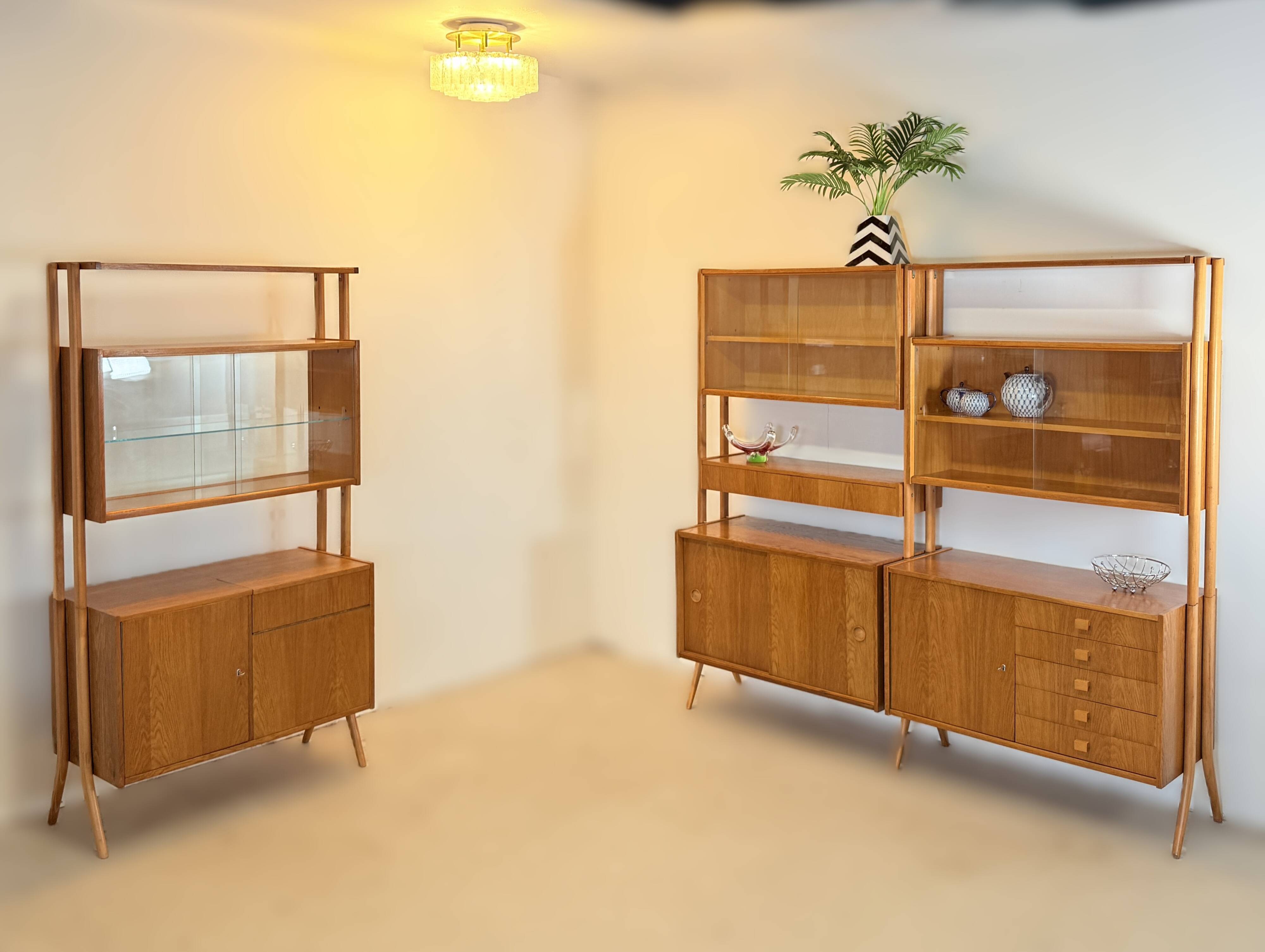 Modular room divider/bar cabinet Monti300, František Jirák