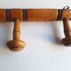 Wooden wall coat rack 4 hooks