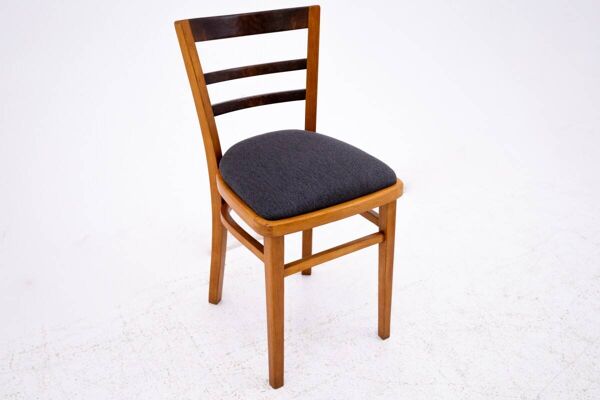 Ensemble coiffeuse + chaise Art déco, Pologne, Art Déco, vers 1940.