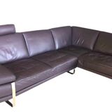 Bo Concept leather corner sofa