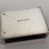 Small box stores silver Hermes matches, 1970 (rare)