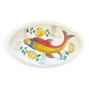 plat poisson et citrons