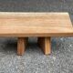Meditation yoga stool in solid teak