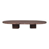 XXL Oval Primitive Low Coffee Table