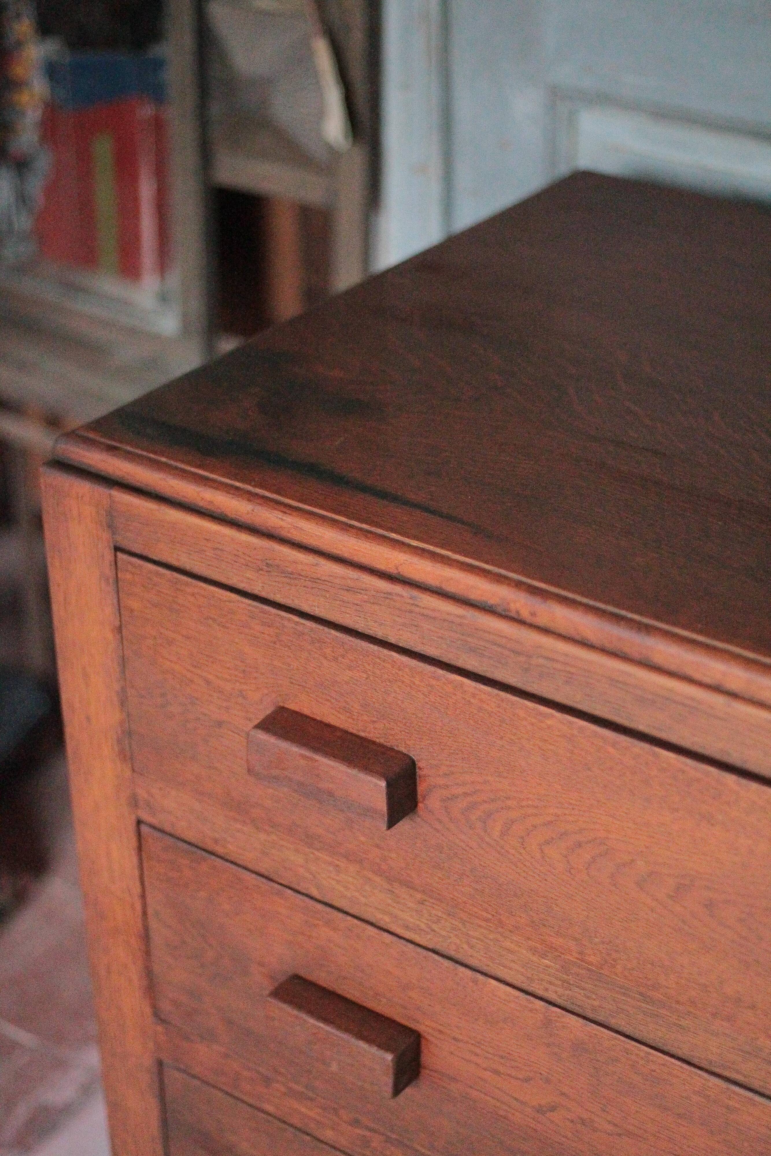 Commode vintage, commode bois reconstruction, meuble de rangement