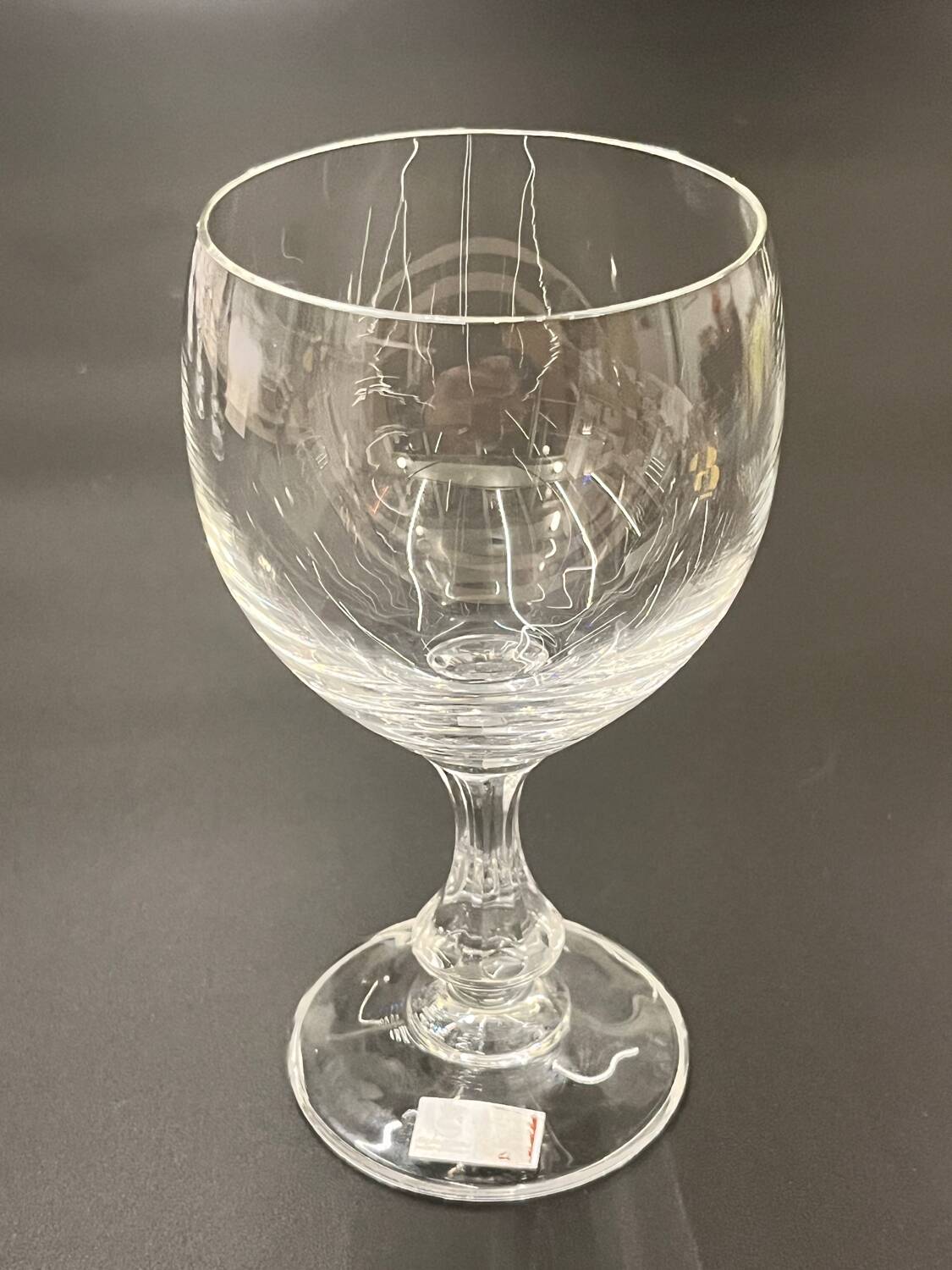Set of 6 Spiegelau crystal glasses