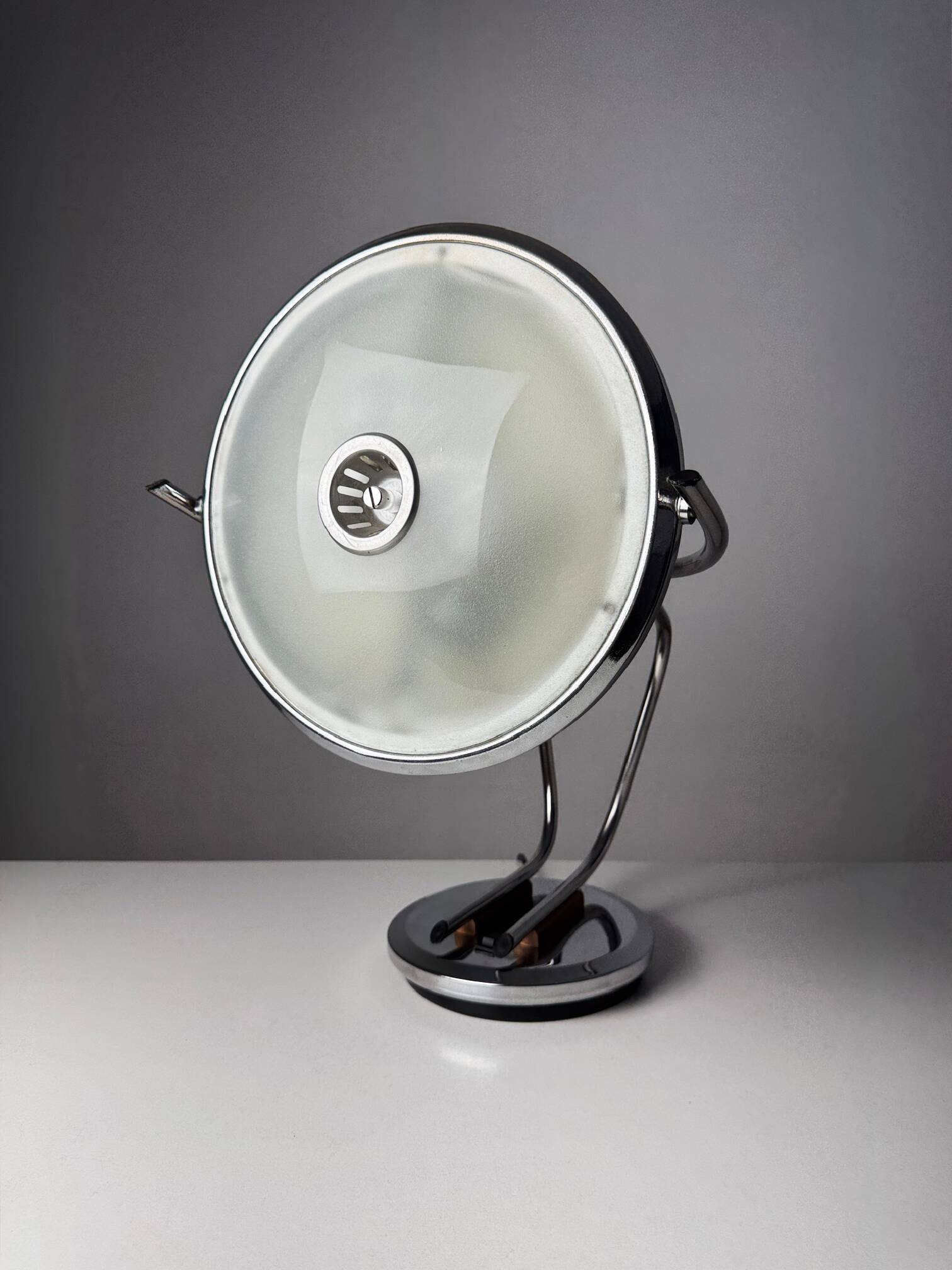 Lampe de bureau vintage Teio – Design argentin de l'ère spatiale (années 1970)