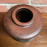 Steuler ceramic vase model 851/14 - brown mid-century modern design by Heiner Balzar