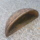 Pair of planter wall half moon