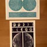 Reserved Marion - Set of 2 20th century illustrated plates