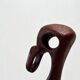 1960's abstract wooden sculpture
