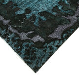 Hand-Knotted Contemporary Oriental 1980s 175 cm x 292 cm Black Carpet