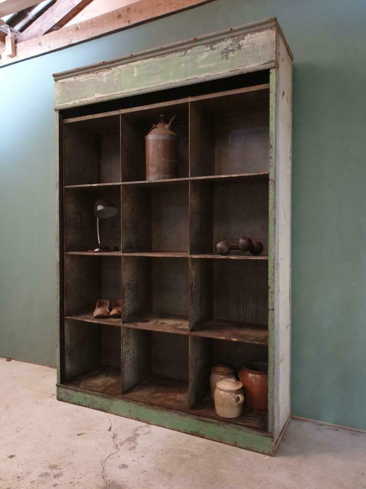Industrial cupboard bookcase notary cupboard 1920 Strafor