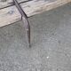 School bench with backrest