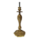 Pied de lampe en bronze,décor rocaille et volupte