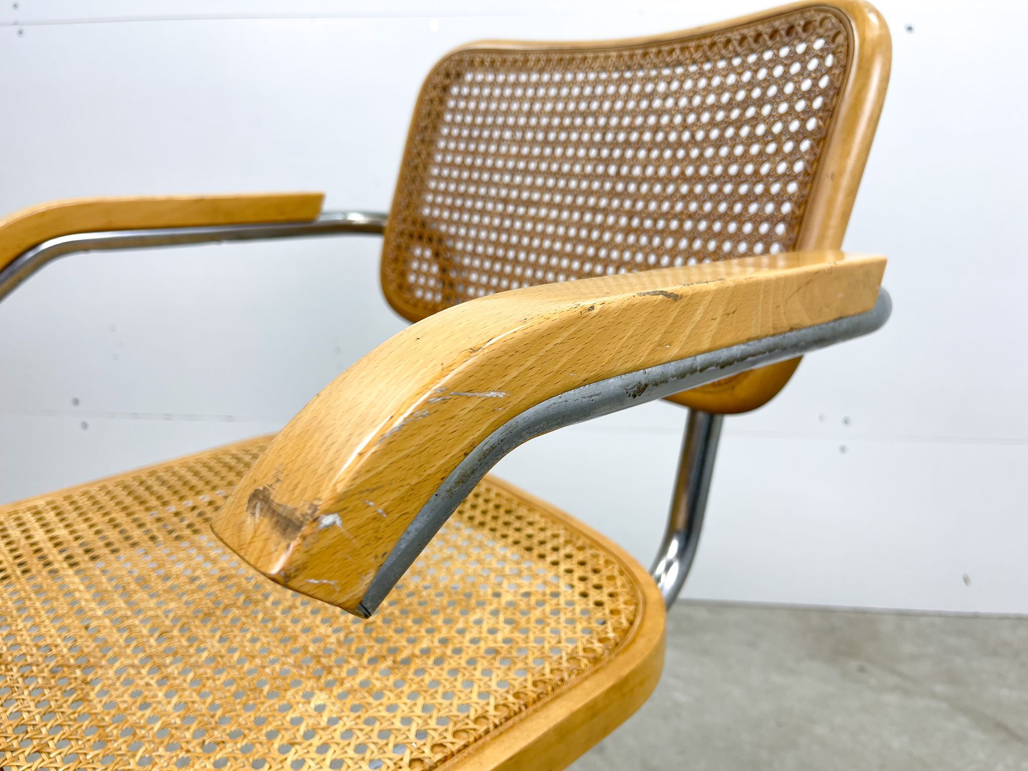 Vintage dining chair Marcel Breuer Thonet 'Made in Italy'