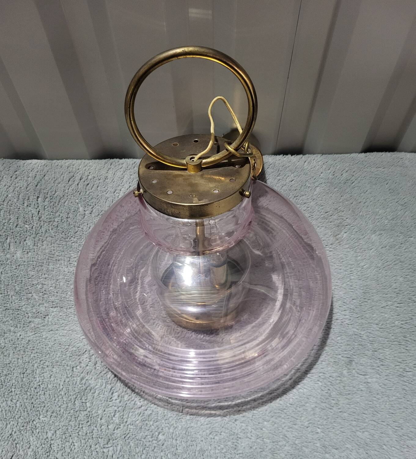 Vintage Carlo Nason Style Ceiling Lamp Pendant Light Chandelier Italy