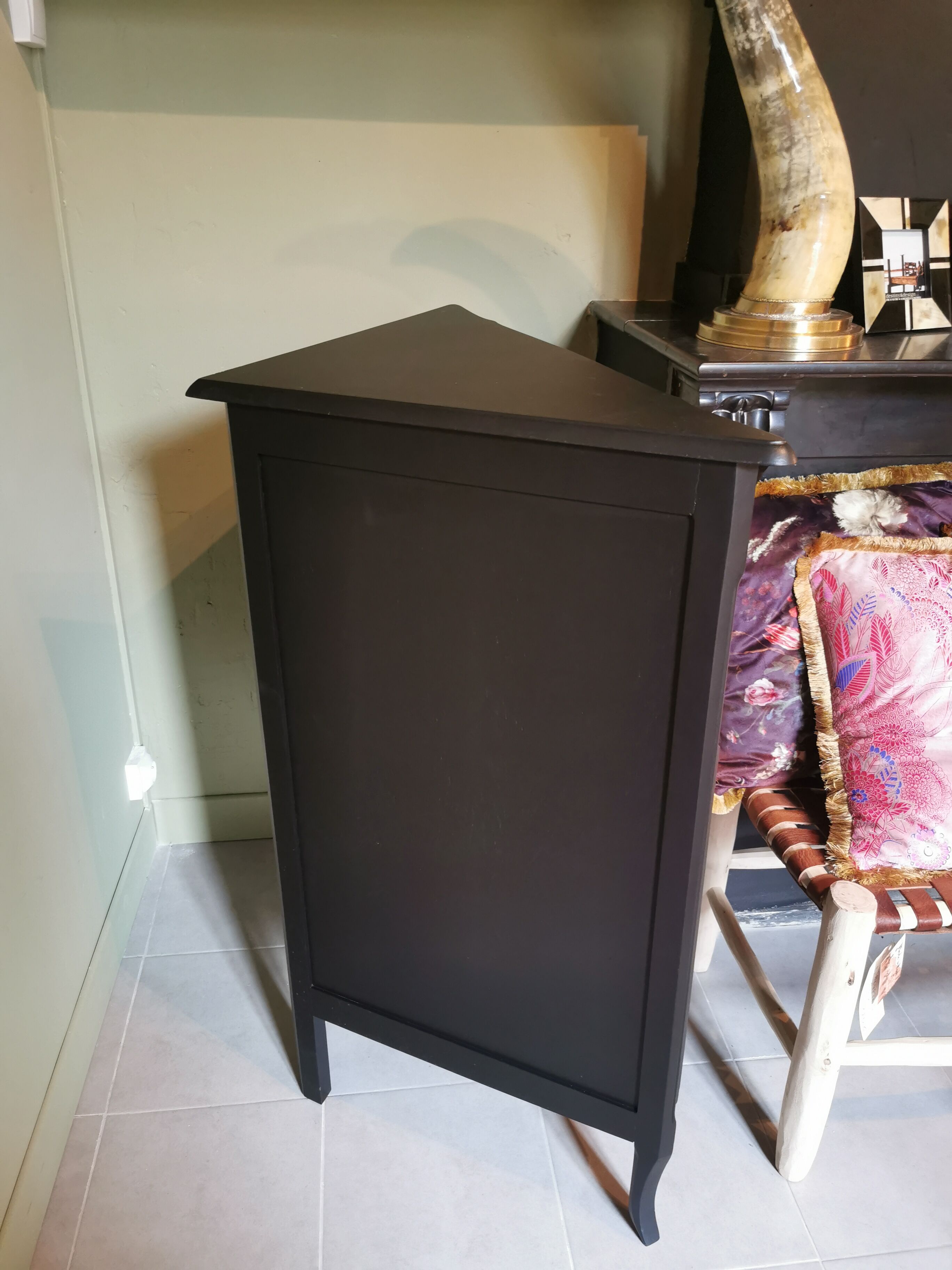 Restyled corner cabinet