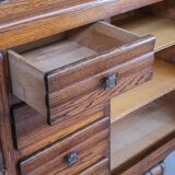 Art Deco French Marble Credenza or Sideboard