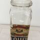 Old jar Louis Frères & Co Bordeaux 2 l. With label - blown glass