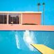 Affiche d'exposition David Hockney - A Bigger Splash - The Tate Gallery - 1985