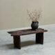 Wabi Sabi style coffee table in solid wood