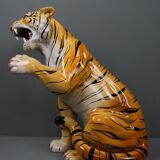 Vintage ceramic tiger