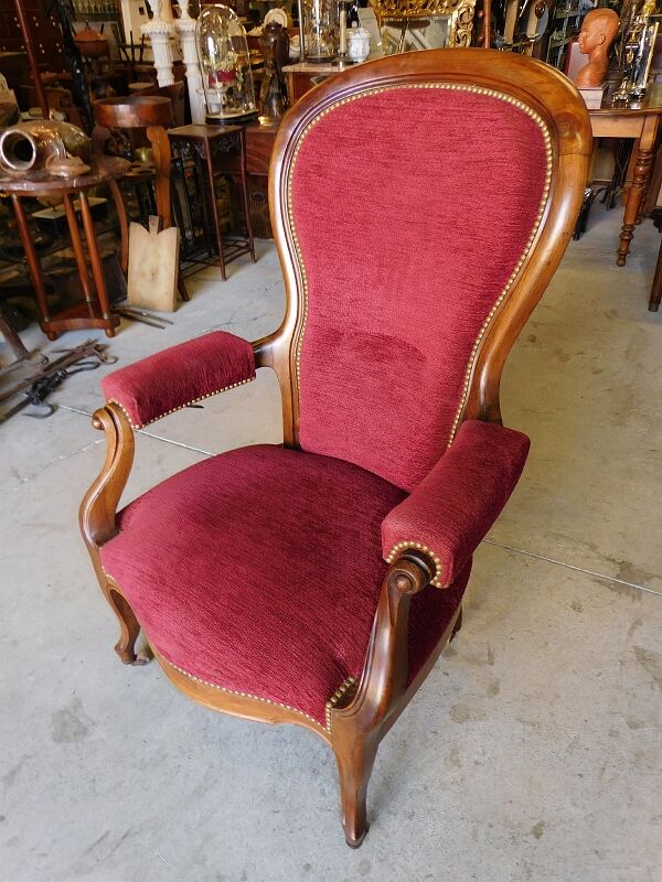 Armchair voltaire relax in cremaillere