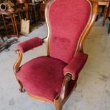 Armchair voltaire relax in cremaillere