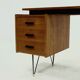 Mid Century Teak Hairpin Desk by Tijsseling 1960s