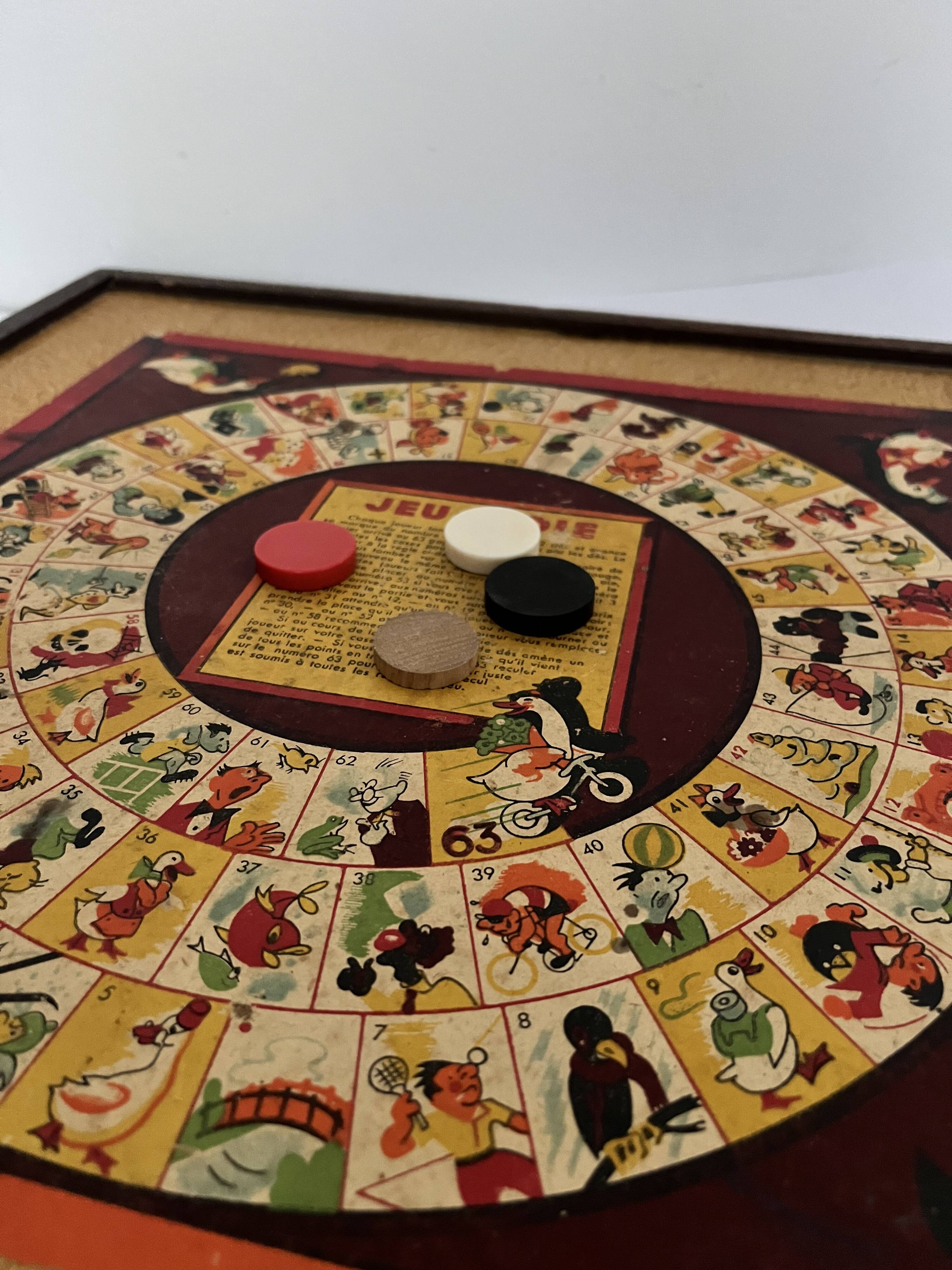 Ancient game of small horses and goose