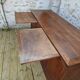 Large oak trading counter