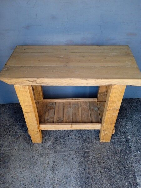 Workbench 100cm old solid wood