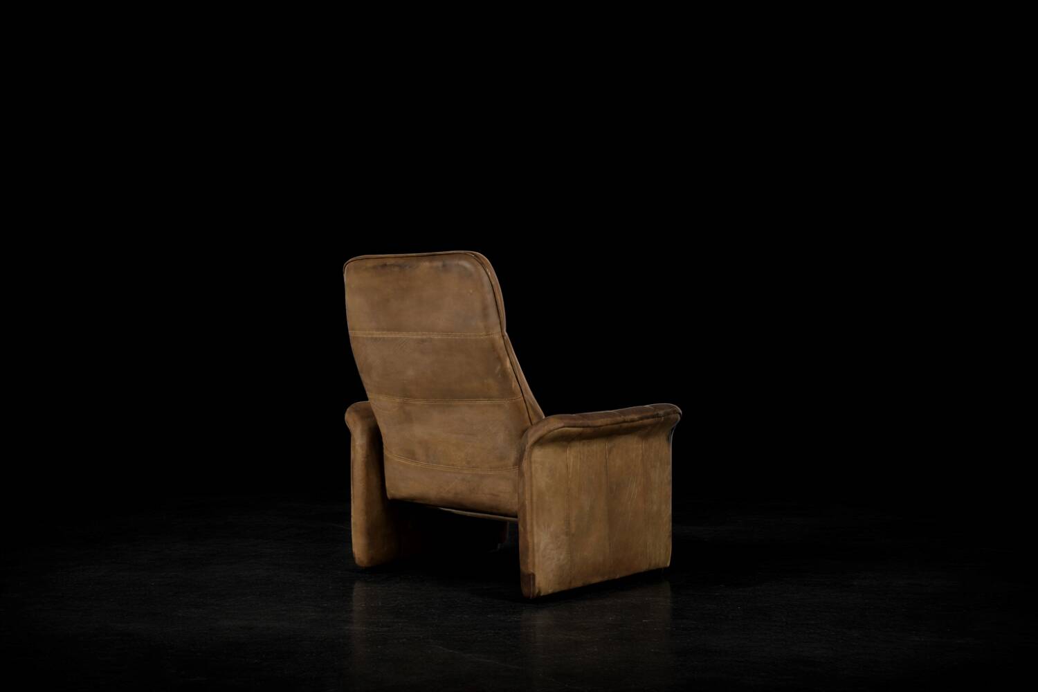 Fauteuil DS-50 vintage en cuir de buffle par De Sede