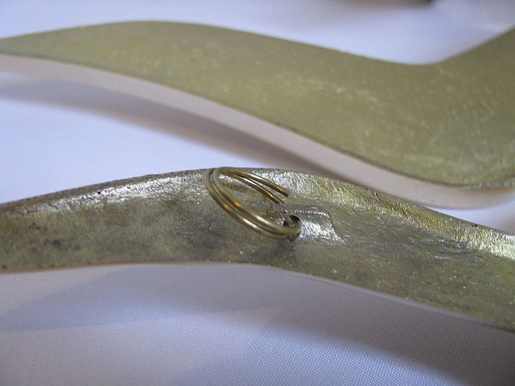 Wall Decoration Set 6 X Seagull / Swallow / Bird. Brass 70 / 80s