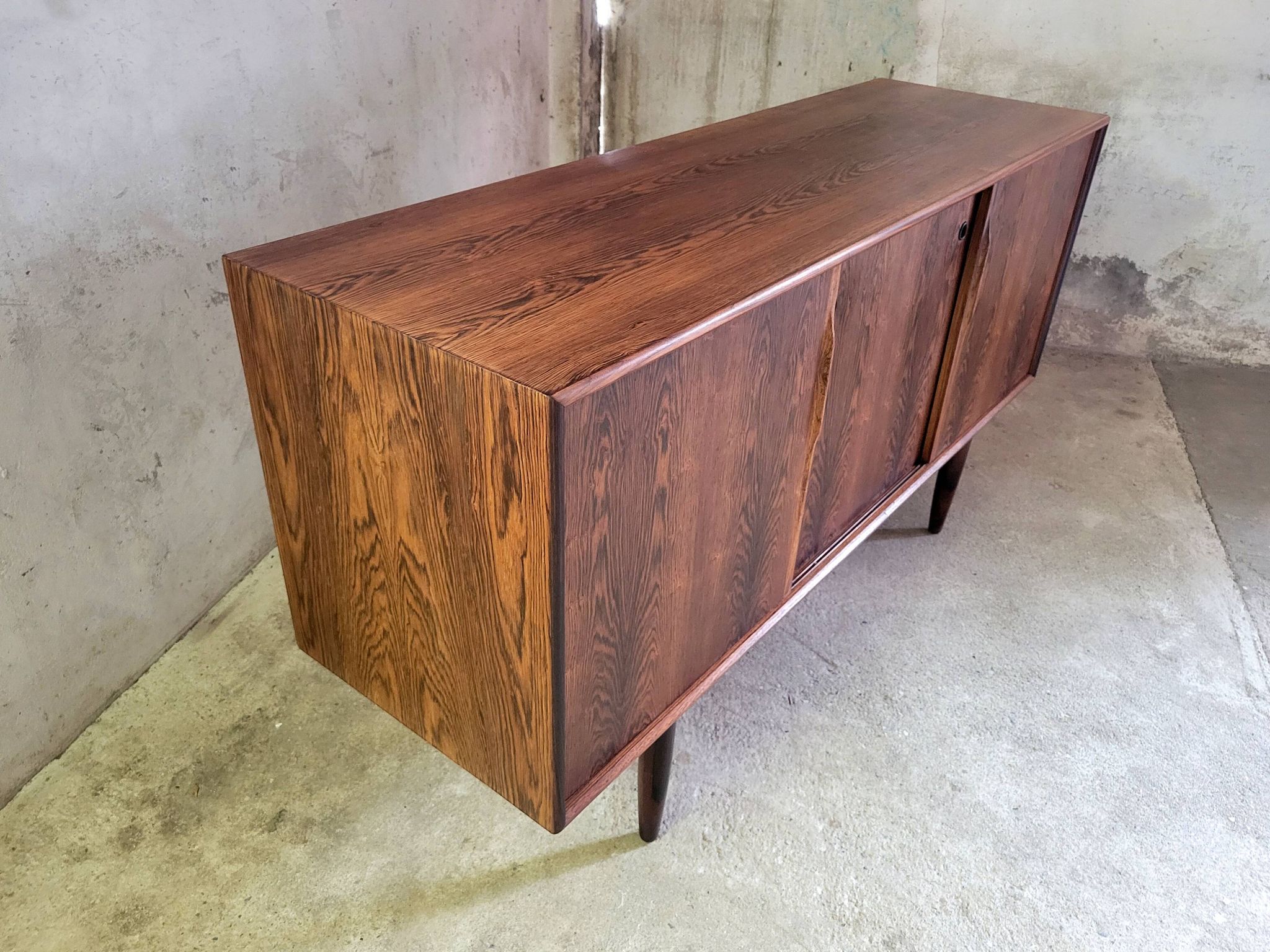 Vintage rosewood sideboard by Gunni Omann for ACO Mobler