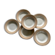 6 deep plates from L'Amandinoise model "Chamois" beige in very good condition.
