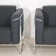 Pair of vintage Asko armchairs 1970