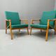 Pair of vintage armchairs by Jiří Jiroutek for Interiér Praha, 1960