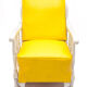 Fauteuil vintage en cuir, 1950