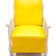 Fauteuil vintage en cuir, 1950