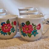 Hand-painted coffee service