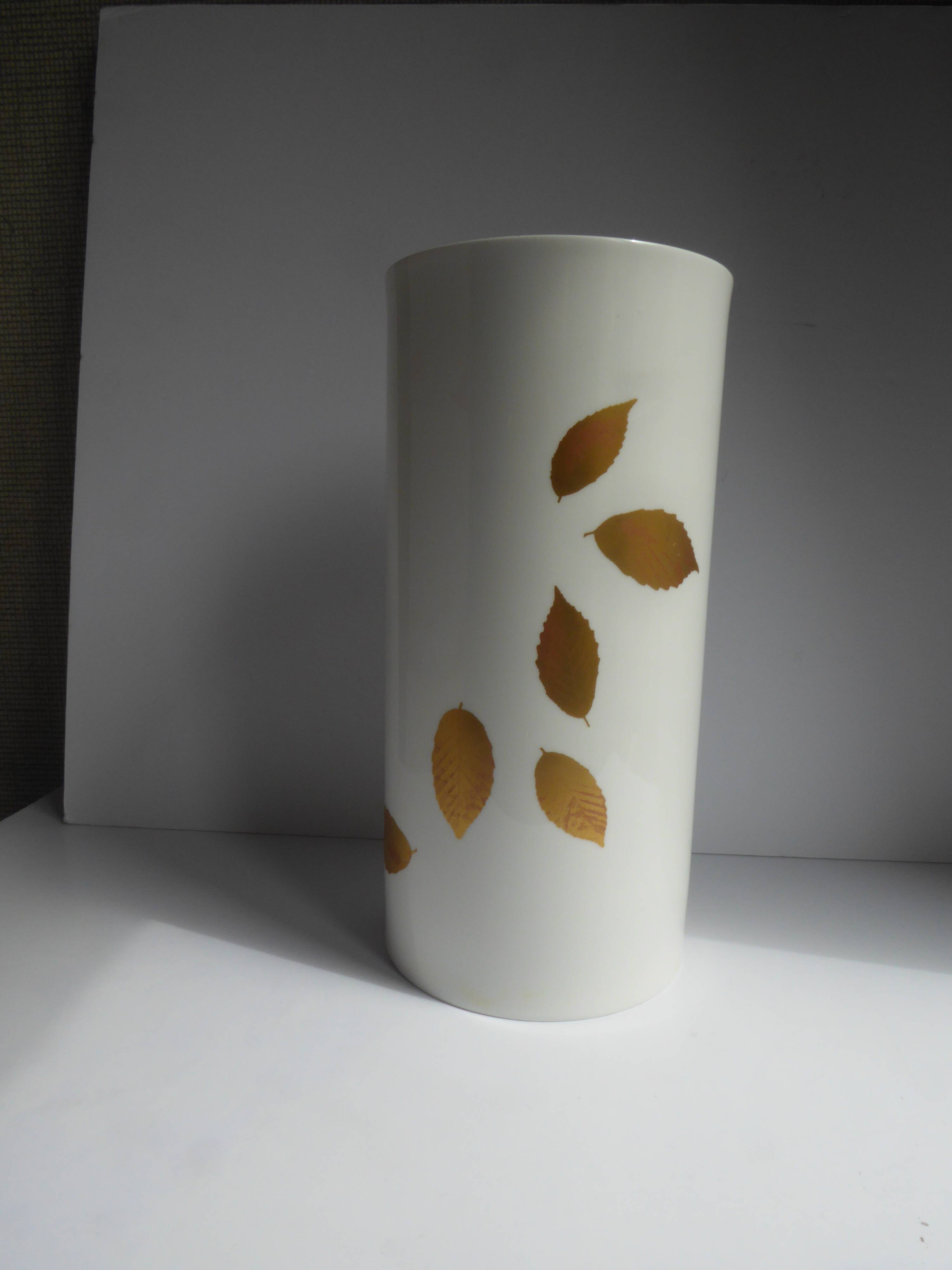 Porcelain vase signed Dibbern
