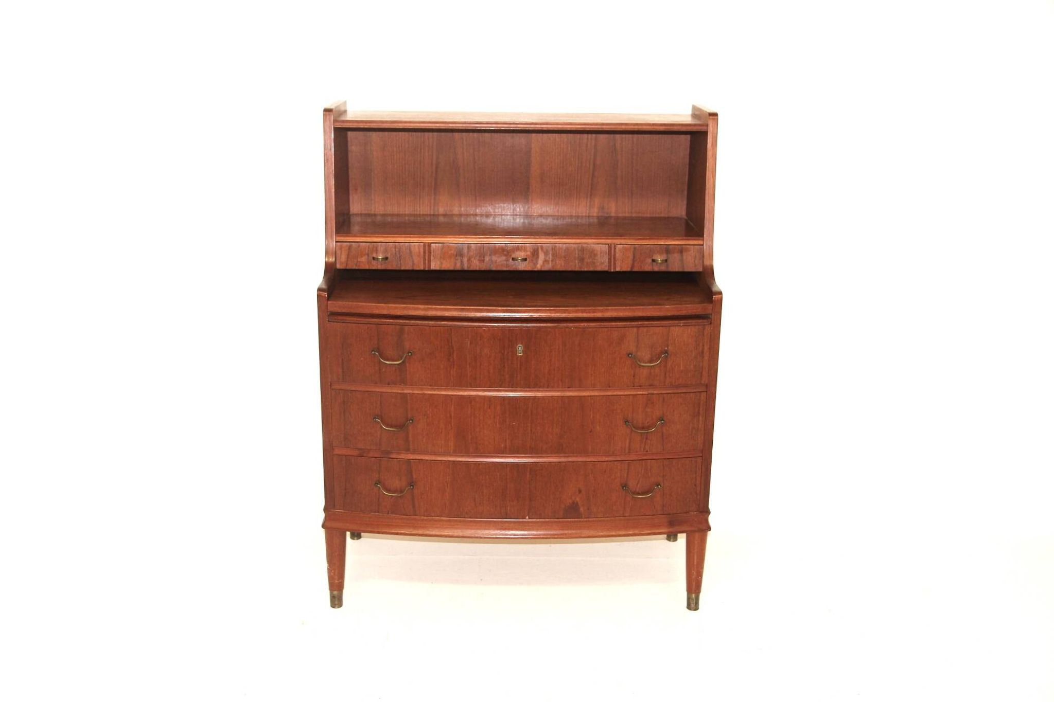 Scandinavian teak secretary, Denmark, 1950
